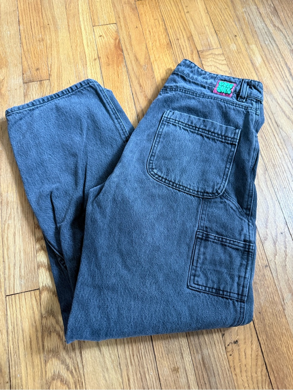 Empyre Washed Black Cargo Pants